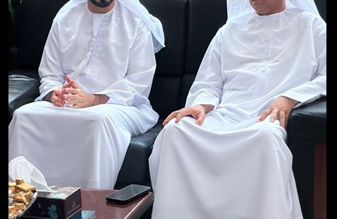 زيارة سعادة / حمد سيف المشغوني إلى دائرة جمارك الفجيرة