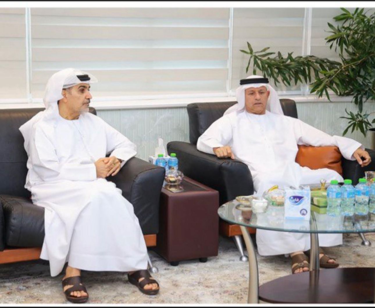 زيارة مدير جمارك الفجيرة إلى هيئة المنطقة الحرة بالفجيرة لتعزيز التعاون المشترك